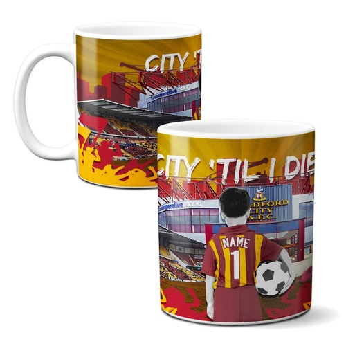 Personalised brarford mug - personalised,