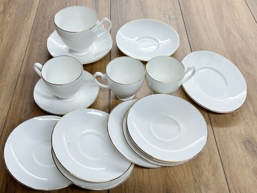 Vintage white fine bone - fine, china