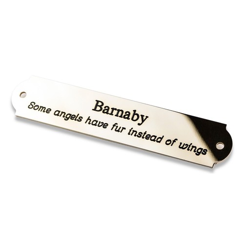 100mm 20mm curved ends - 100mm, brass