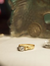 VINTAGE 18CT & PLAT GOLD