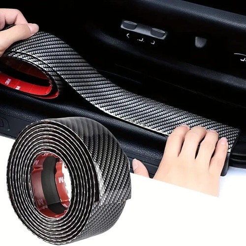 Car sticker carbon - carbon, fibre