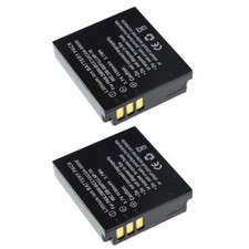 2X CGA-S005E Battery for Panasonic Camera Lumix DMC-FX01 FX8 DMC-LX1 LX2 LX3 LX9