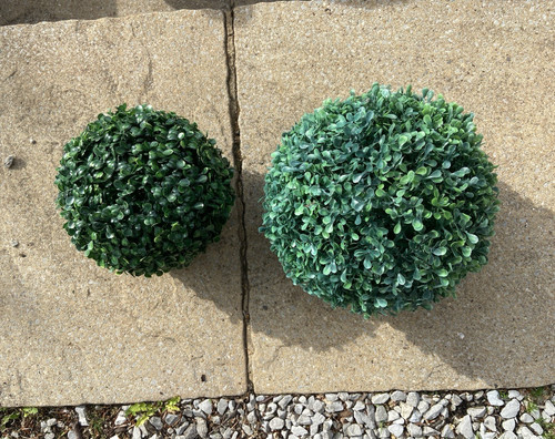 Artificial green boxwood - artificial,