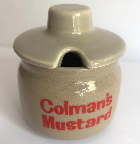 Denby colman mustard pot and - denby,
