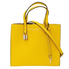 Marc Jacobs MARC JACOBS Women's Handbag/Shoulder Bag, 2-Way, Leather, Yellow, Vi