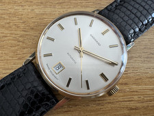 Garrard 9ct Automatic, Box And Papers, NOS