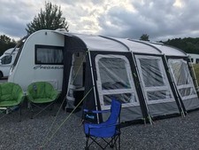 Caravan Poled Awning Rally Pro 390, 6 Years Old, Used 6 Times, Great Condition