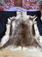 Reindeer Hide Rug Cream and