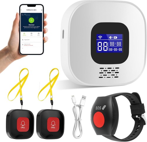 Elderly personal alarm patient - elderly,