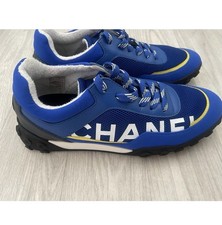 Brand New Chanel Blue CC Logo