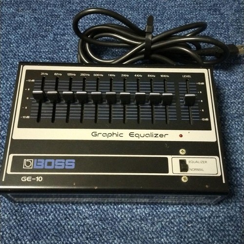 Boss graphic equalizer - ge-10,