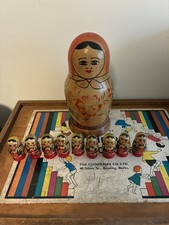Vintage Russian Doll with 9