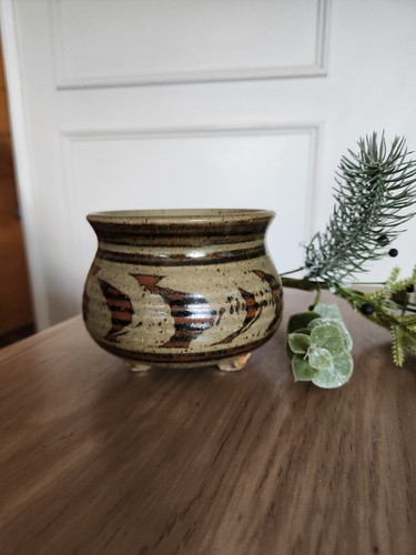 Studio pottery planter - studio,