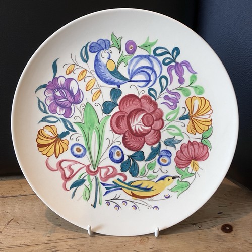 Poole pottery plate le - pottery,