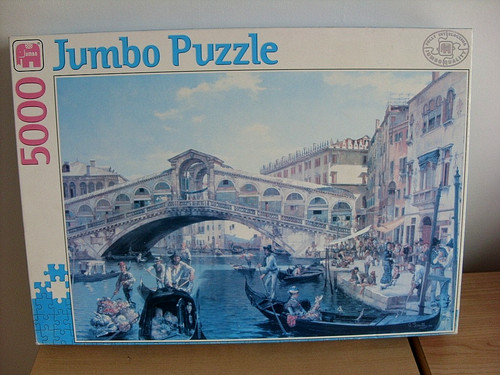 Jumbo 5000 piece jigsaw - , puzzle