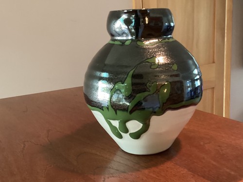 Handmade pottery pitcher - handmade,