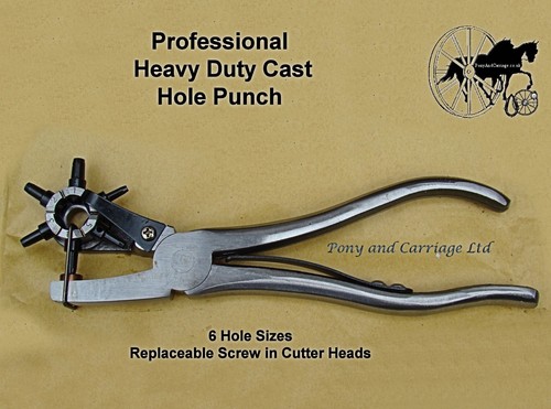 Leather hole punch - leather,