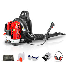 BU-KO Petrol Backpack Leaf Blower Efficient Powerful 2 Stroke Air Cooled Engine