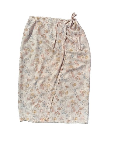 Laura ashley linen floral - floral, wrap