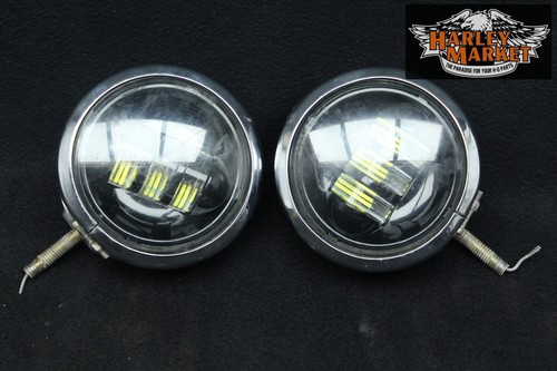 Front bar led lamps harley - front,