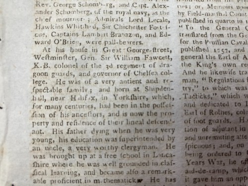 General sir william fawcett - general,