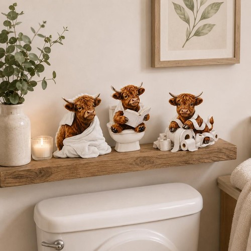 Funny highland cow - highland,