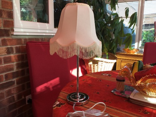Modern table lamp with shade - modern,