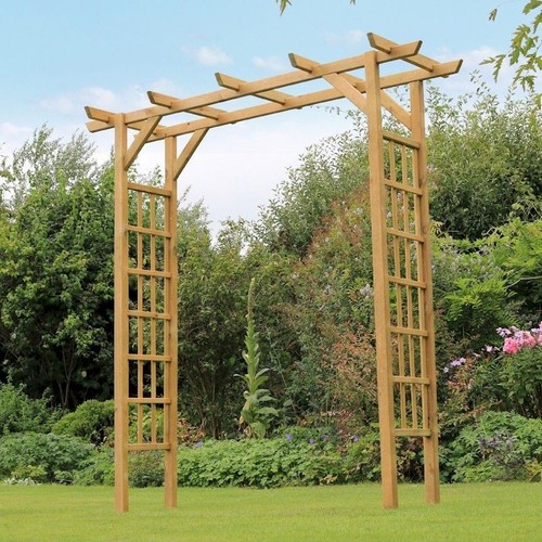 Superb garden arch wooden 210 - garden,