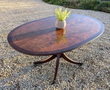 Oval Mahogany Dining Table -