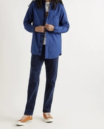 Blue japan men corduroy - blue,