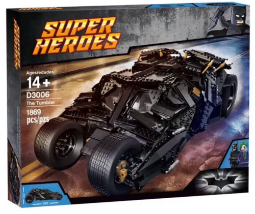 Batmobile tumbler d3006 - dc,