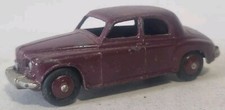 VINTAGE DINKY TOYS 156 ROVER 75 ORIGINAL DIECAST MODEL TOY CAR MAROON 