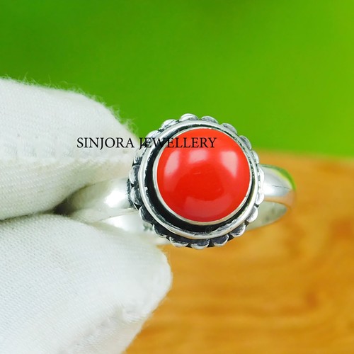 Coral gemstone 925 - coral,