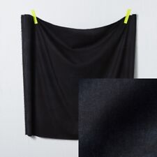 Kokka Nani Iro Cotton Silk Lawn Fabric Black - per metre