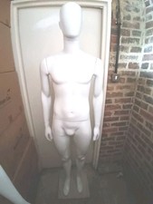 185 cm Male Mannequin Dismountable Mannequin Standing Dress Form wooden Stand