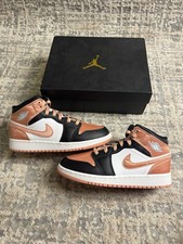 Size 6 EU 39 - Nike Jordan 1 Mid GS Light Madder Root DM9077-108
