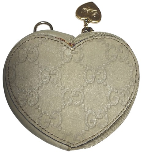 Gucci ssima heart shape coin - gucci,