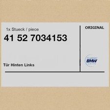 Genuine BMW E46 Saloon Door