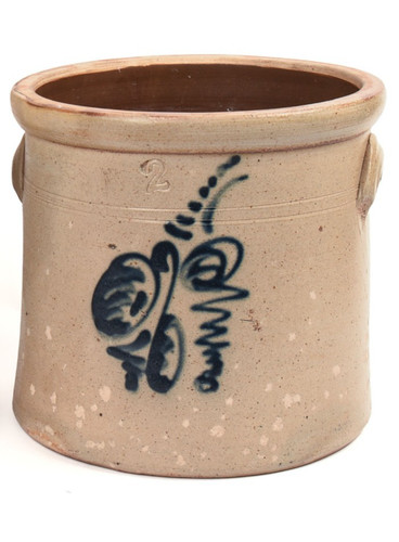 Antique salt glazed - glazed, stoneware