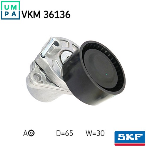 Belt tensioner vribbed - belt,