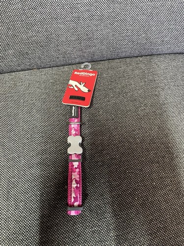 Red dingo dog collar - red,