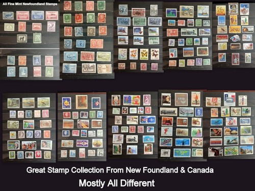 Great stamp collection from - great,