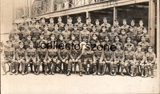 WW1 Royal Fusiliers Company Group Real Photo Postcard