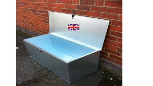 Low galvanised feed - feed, bins
