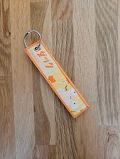 Embroidered Pokemon Keychain