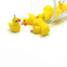 Yellow Rubber Duck Charms