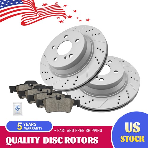 Rear drilled disc - disc, rotors