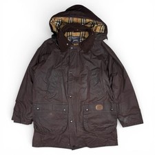 Burberrys Nova Check Waxed