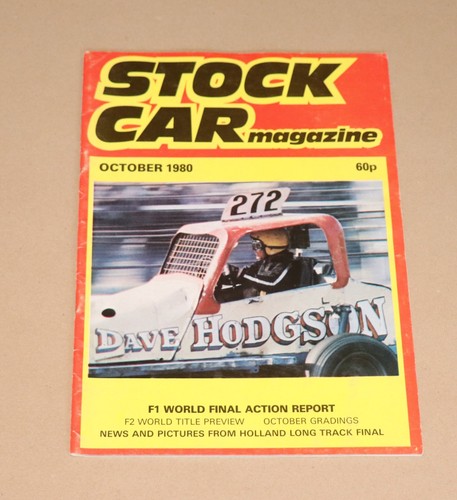 Stock car magazine - car, october