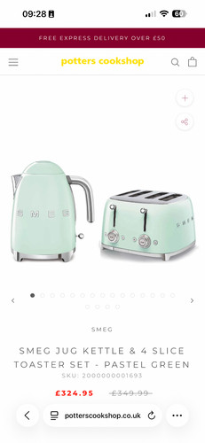 Smeg kettle and - kettle, 4